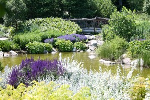 Coastal Maine Botanical Gardens' Lerner Garden of the Five Senses.