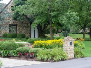 The whole front yard is a garden in this Hampden Twp. yard.