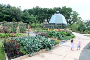 Here's part of Penn State Arboretum's new Childhood's Gate children's garden.